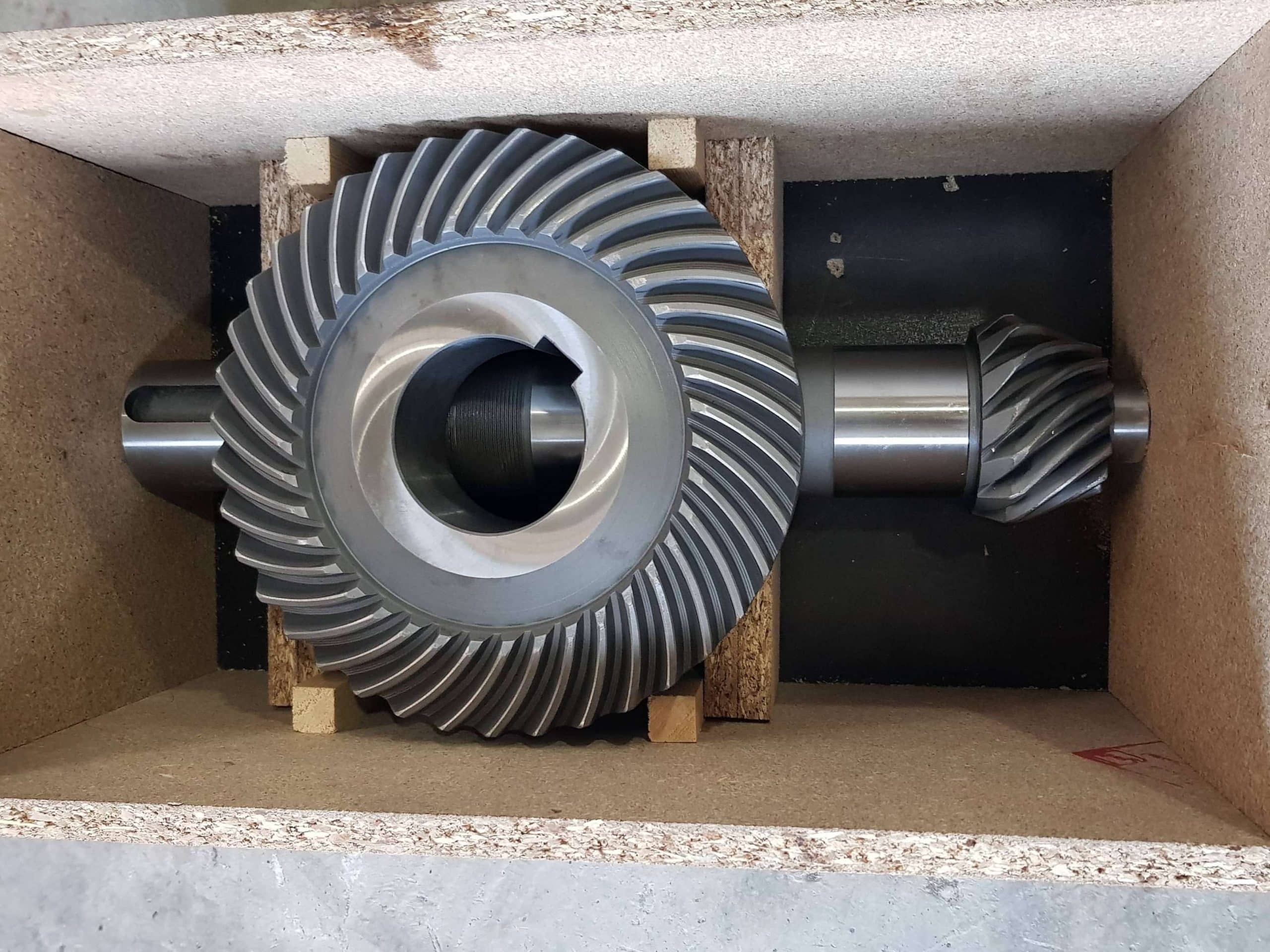 طراحی چرخ دنده کرانویل