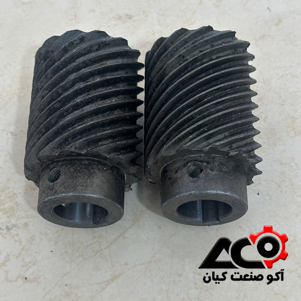 مواد اولیه و فرآیند ساخت چرخ دنده مارپیچ