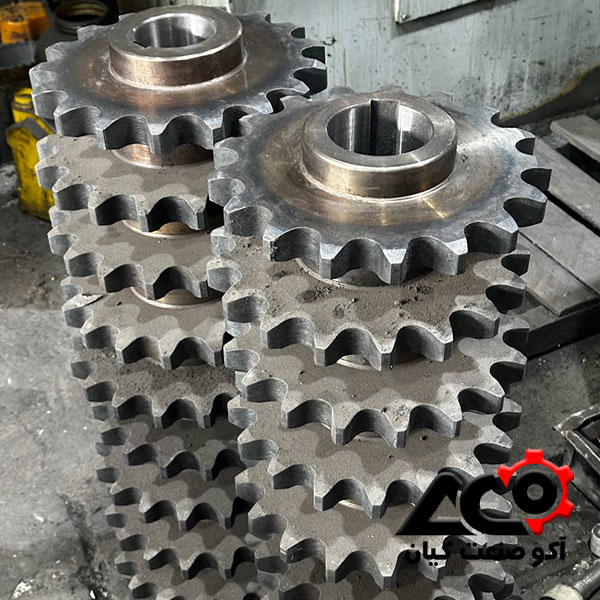 متریال و استانداردهای ساخت چرخ زنجیر فولاد