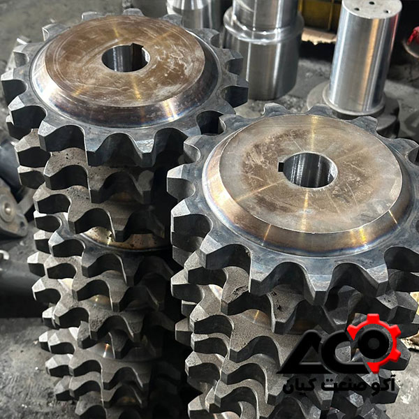 مواد اولیه مورد استفاده در ساخت چرخ زنجیر کارخانه فولاد