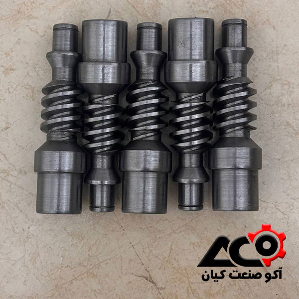 فرآیند ساخت چرخ دنده حلزونی در کارخانه